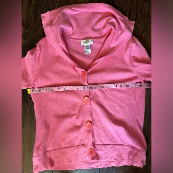 Talbots Pink Sailor Sweater Size Medium - Picture 4 of 7